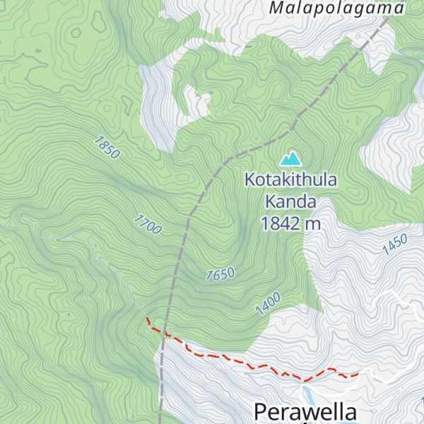 Map of Galaedanda Kanda