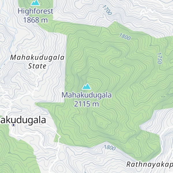 Map of Mahakudugala