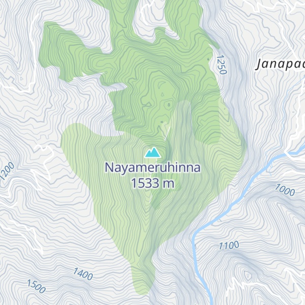 Map of Nayameruhinna