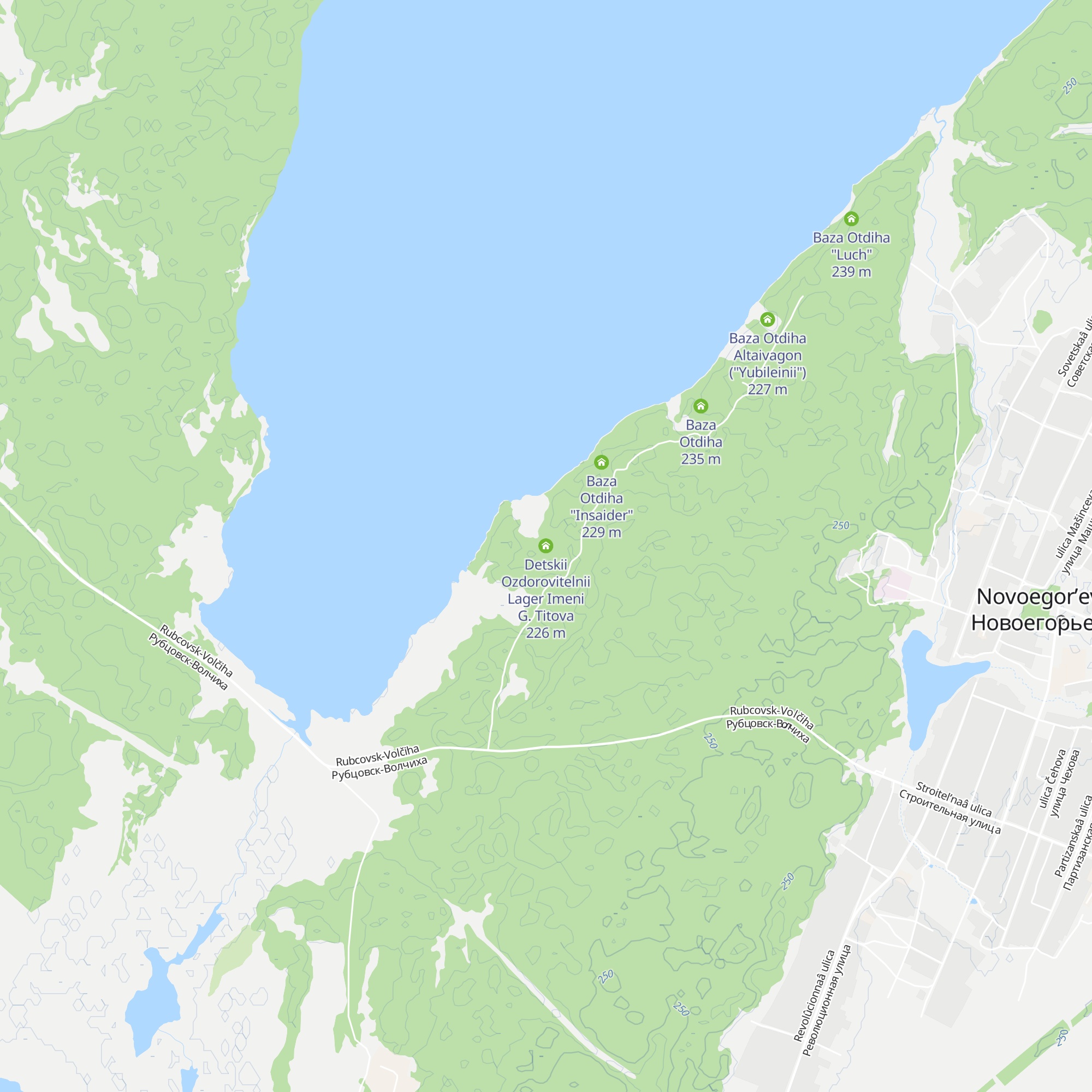 Detskii Ozdorovitelnii Lager Imeni G. Titova map