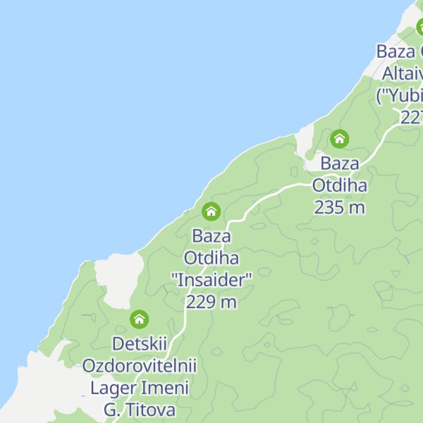 Map of Baza Otdiha "Insaider"