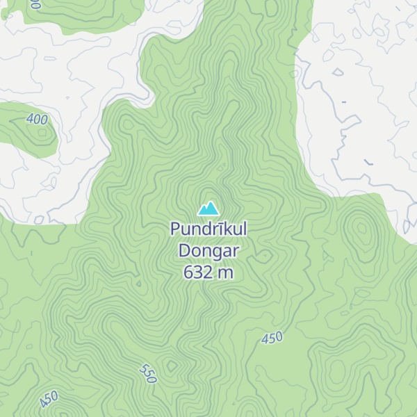 Map of Pundrīkul Dongar