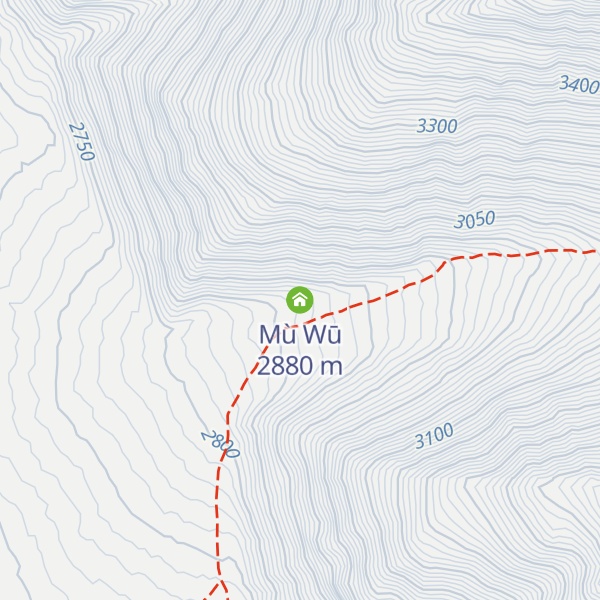 Map of Mù Wū
