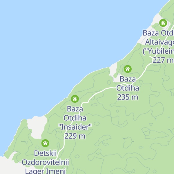 Map of Baza Otdiha "Priroda"