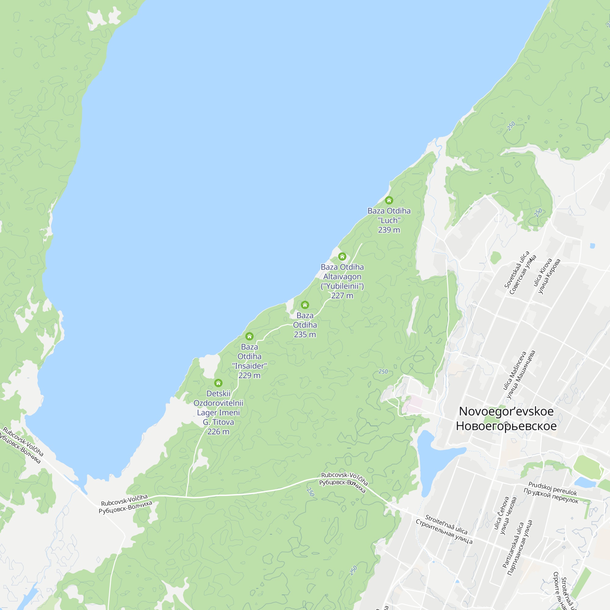 Baza Otdiha map