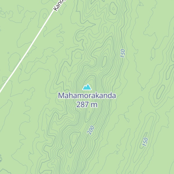 Map of Mahamorakanda