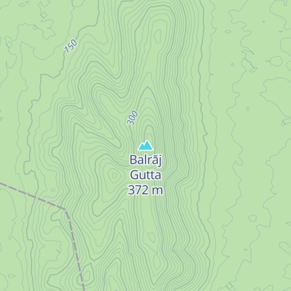 Map of Balrāj Gutta