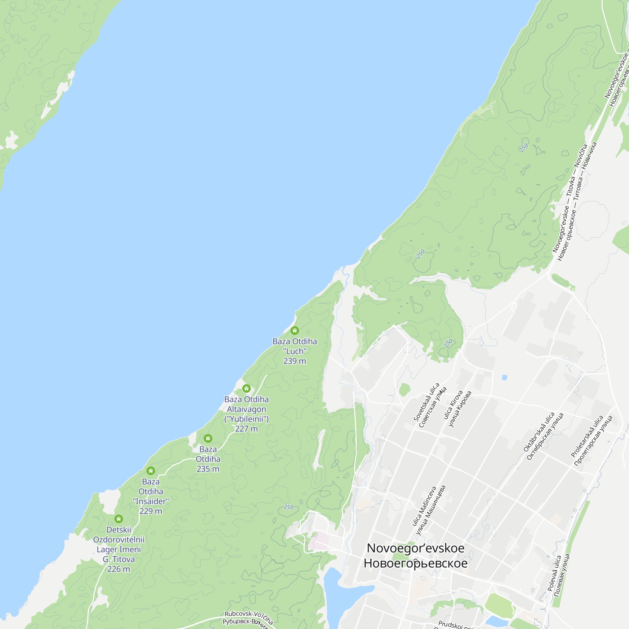 Baza Otdiha "Yasnaya Polyana" map