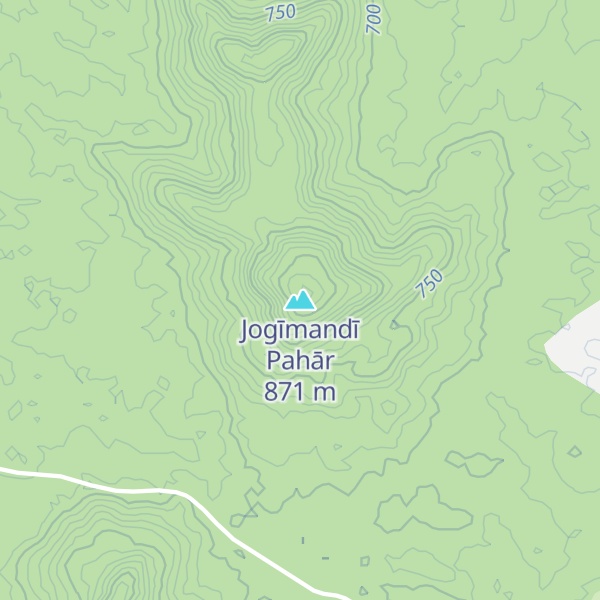 Map of Jogīmandī Pahār