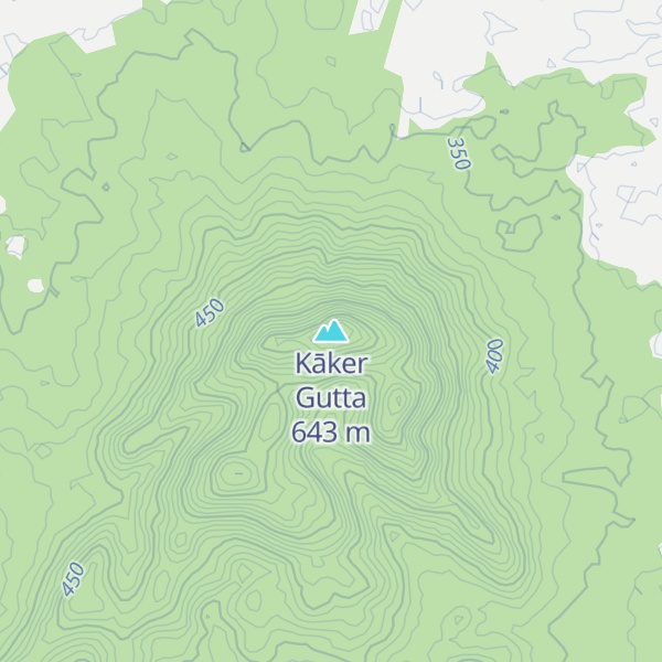 Map of Kāker Gutta
