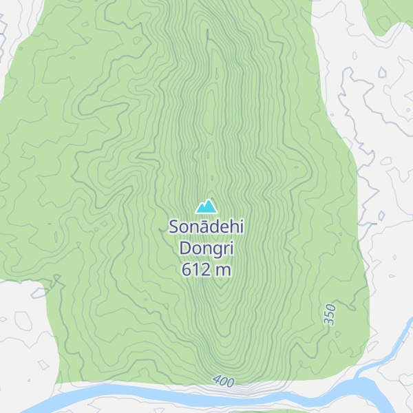 Map of Sonādehi Dongri