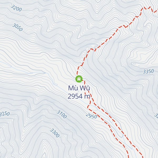 Map of Mù Wū