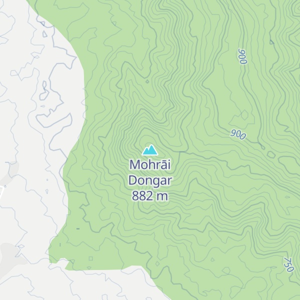 Map of Mohrāi Dongar