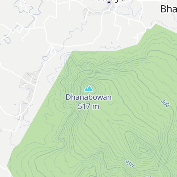 Map of Dhanabowan