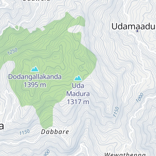 Map of Uda Madura