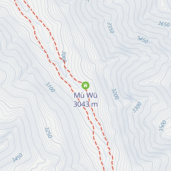Map of Mù Wū