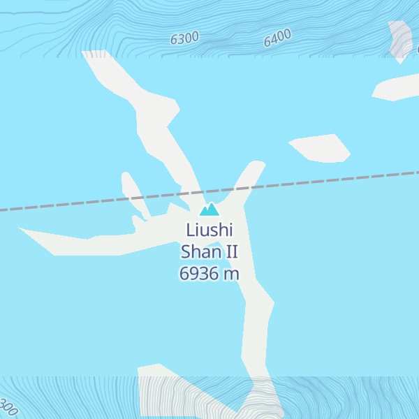 Map of Liushi Shan II