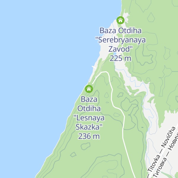 Map of Baza Otdiha "Lesnaya Skazka"