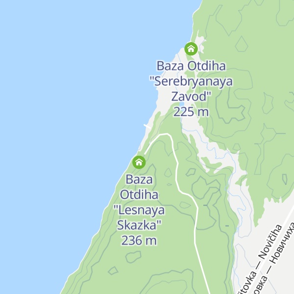 Map of Baza Otdiha "Aleks F"