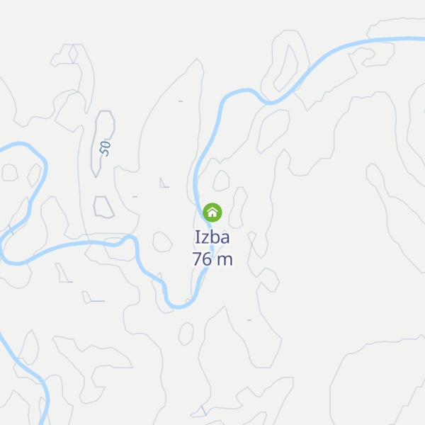Map of Izba