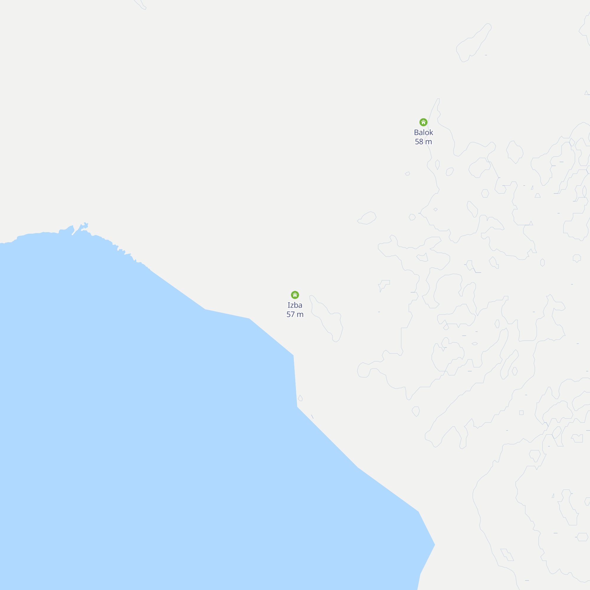 Izba map