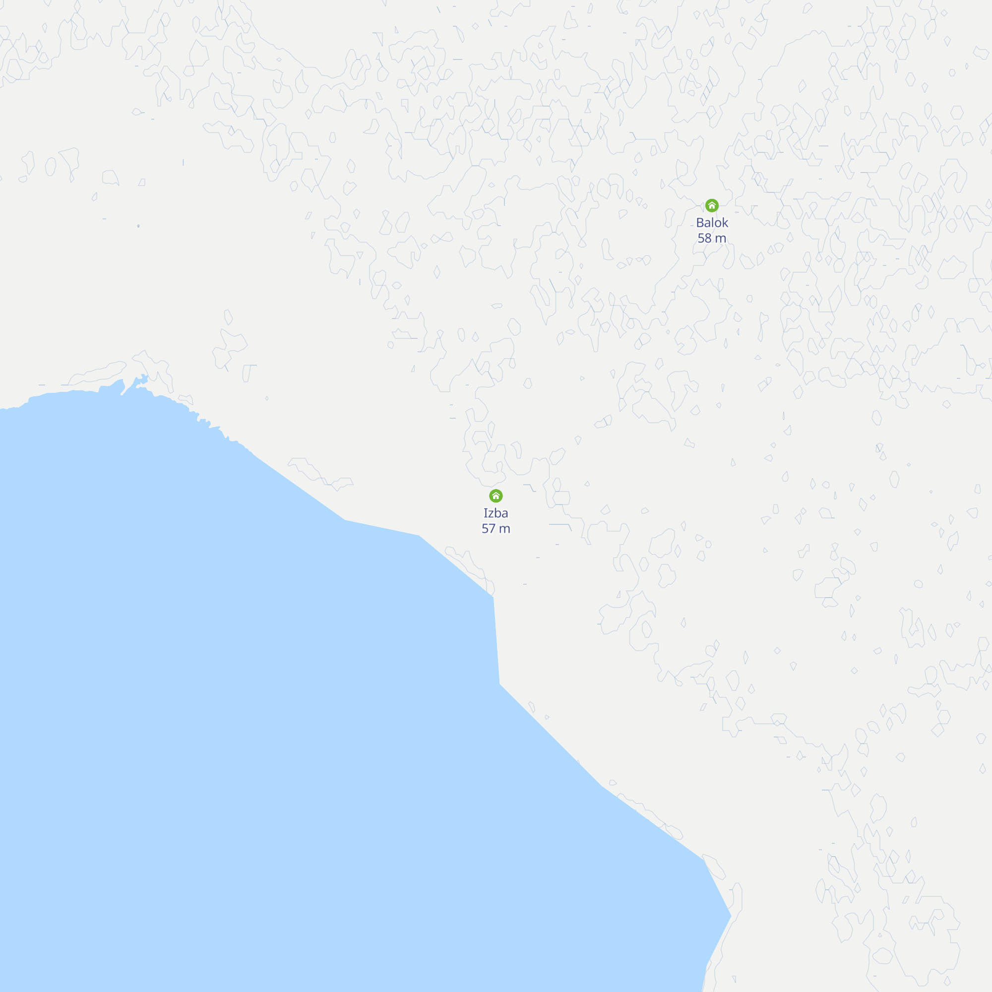 Izba map