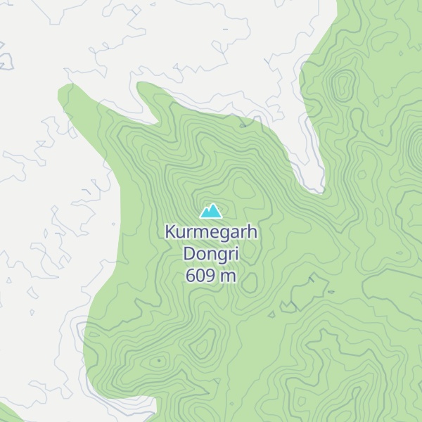 Map of Kurmegarh Dongri