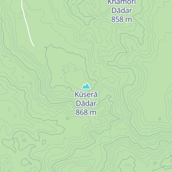 Map of Kūserā Dādar