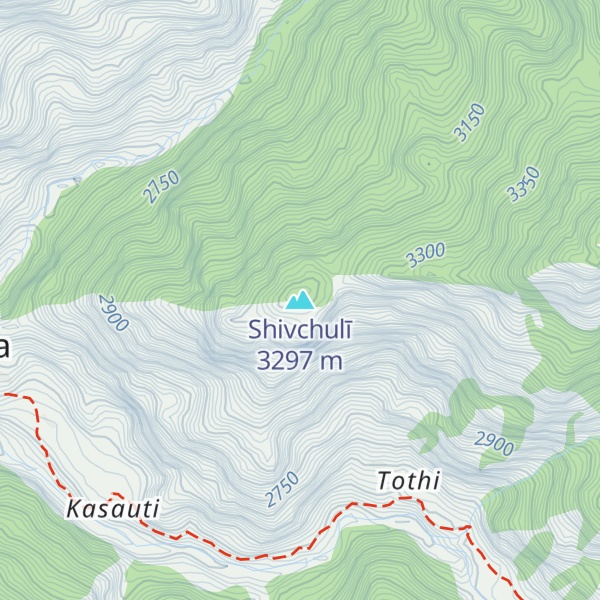 Map of Shivchulī