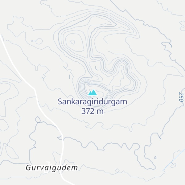 Map of Sankaragiridurgam