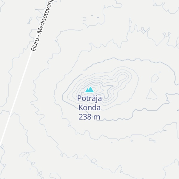 Map of Potrāja Konda
