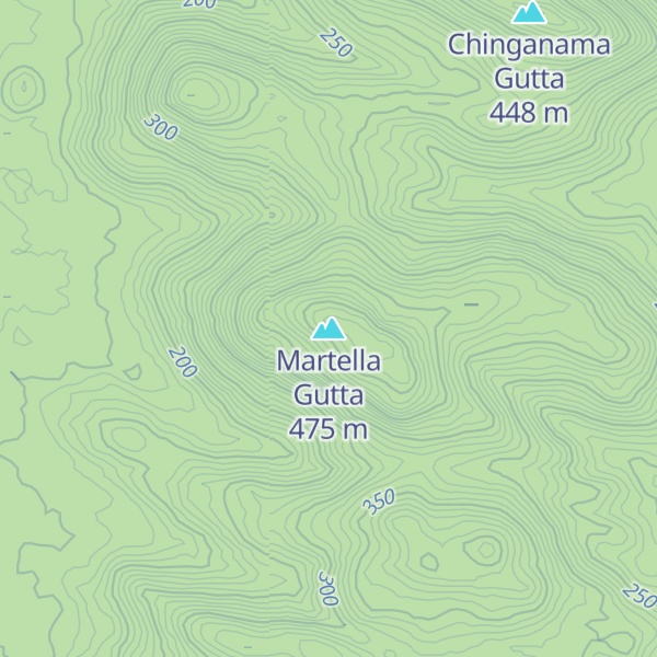 Map of Martella Gutta