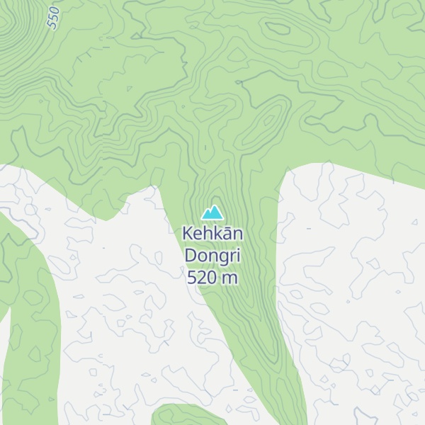 Map of Kehkān Dongri