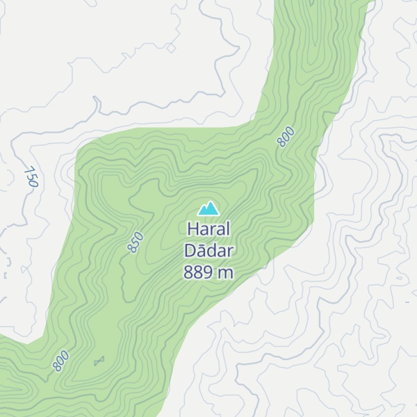 Map of Haral Dādar