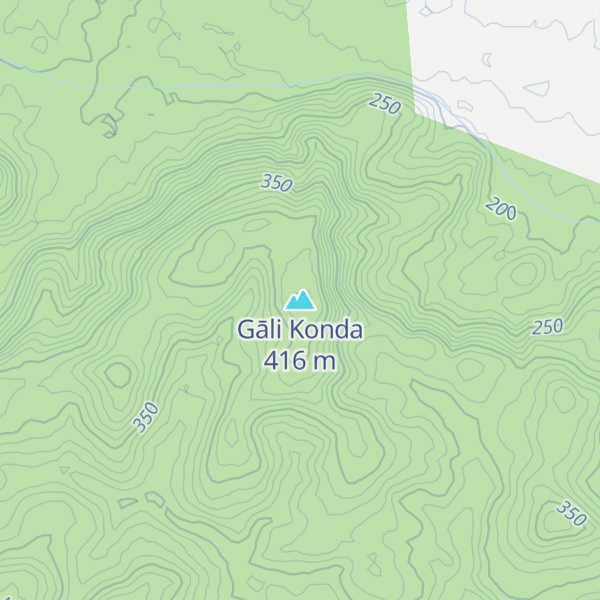 Map of Gāli Konda