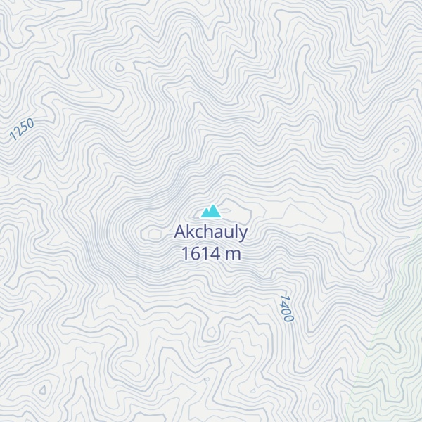Map of Akchauly