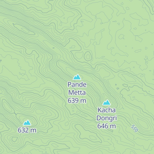 Map of Pande Metta