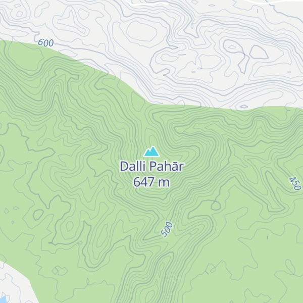 Map of Dalli Pahār