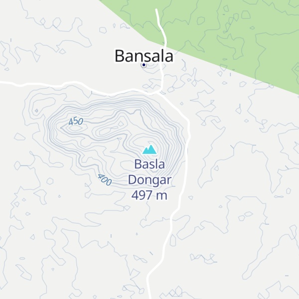 Map of Basla Dongar