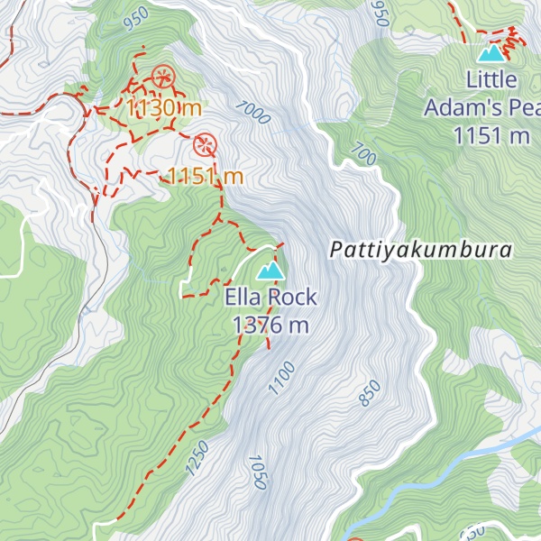 Map of Ella Rock