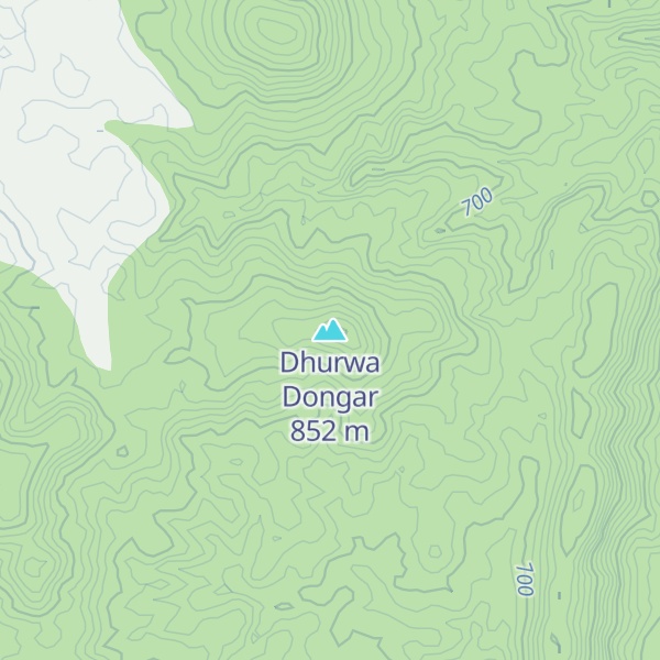 Map of Dhurwa Dongar