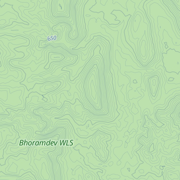 Map of Hāthi Dongar