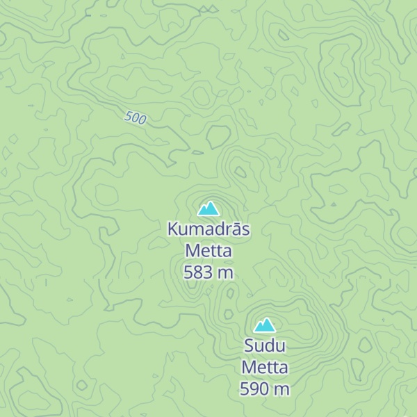 Map of Kumadrās Metta