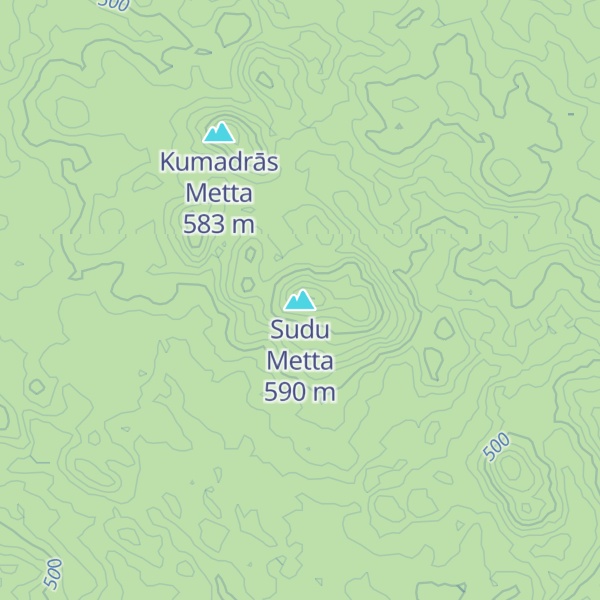 Map of Sudu Metta