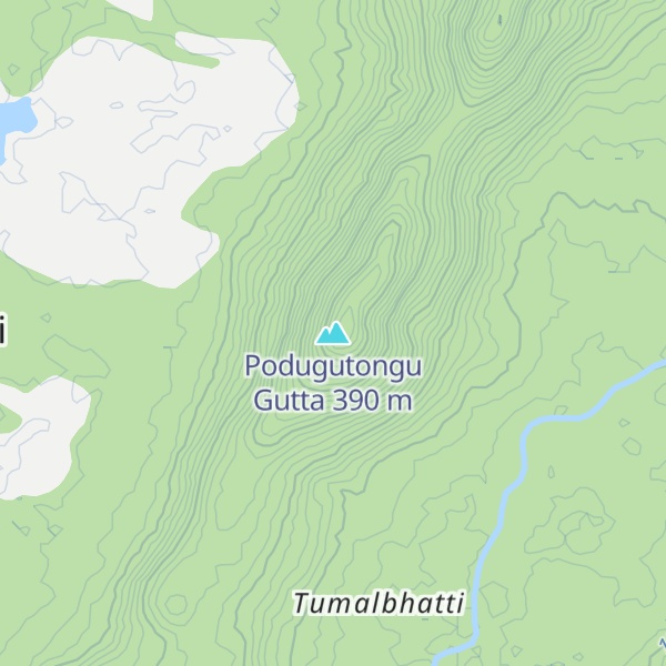 Map of Podugutongu Gutta
