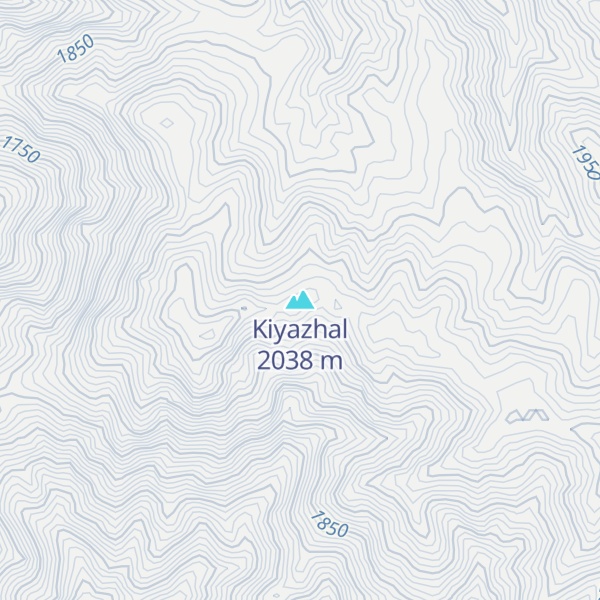 Map of Kiyazhal