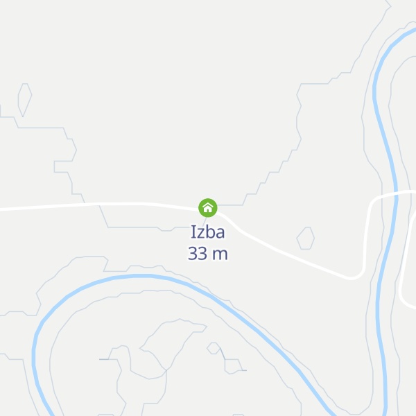 Map of Izba