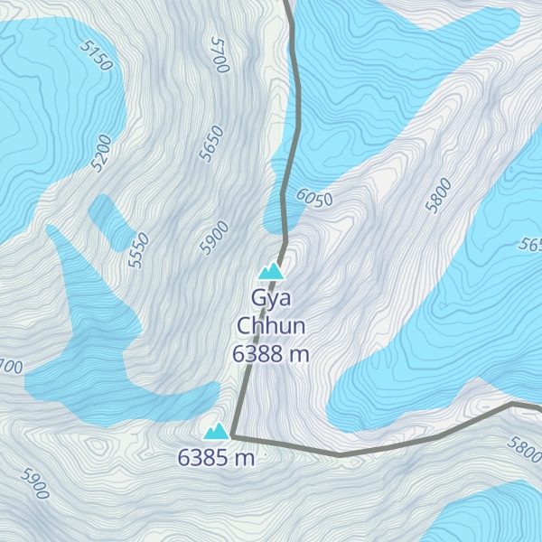 Map of Gya Chhun