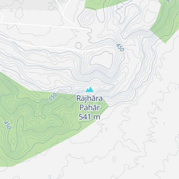 Map of Rajhāra Pahār