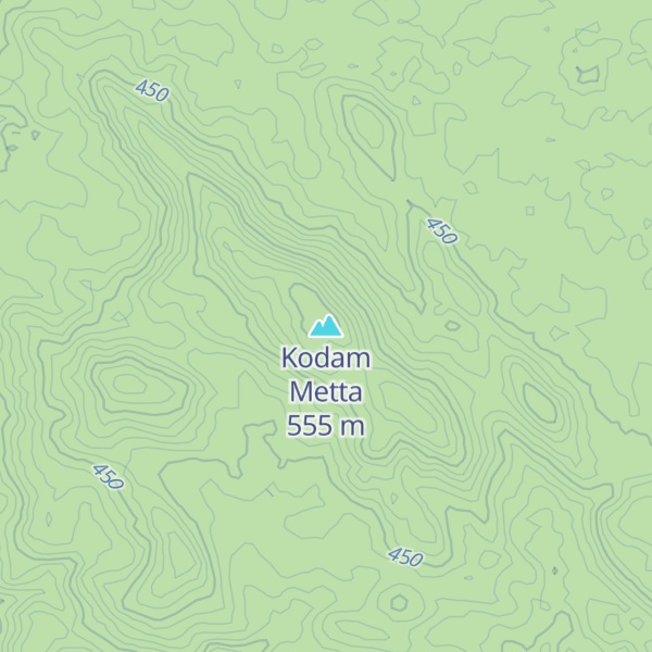 Map of Kodam Metta